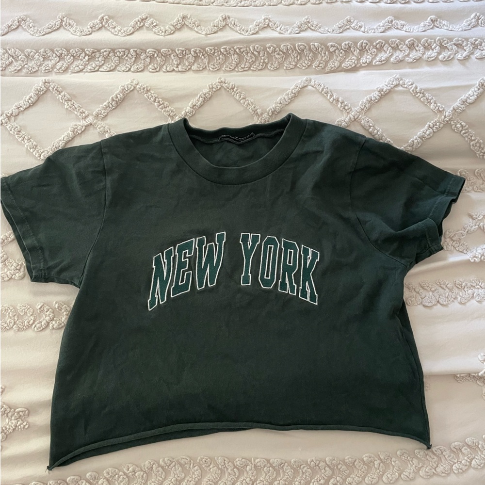 Brandy Melville Forest Green Tee